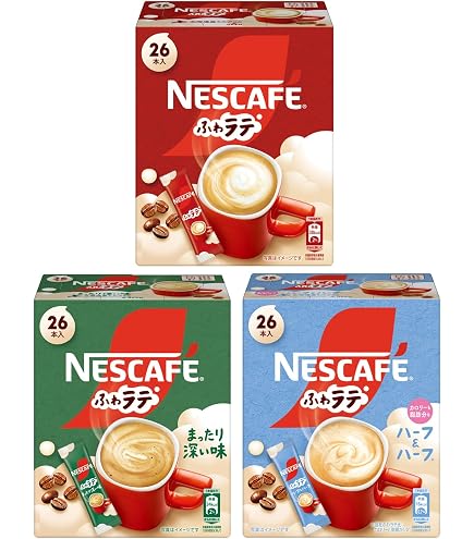 Amazon.co.jp: ネスレ ふわラテ まったり深い味 26本入 : 食品・飲料・お酒